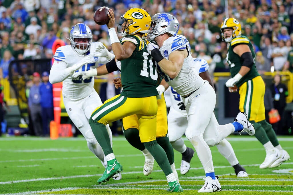 Los Packers se ahogaron en la primera mitad ‘incómoda’ contra los Lions: cómo Detroit dominó la NFC Norte