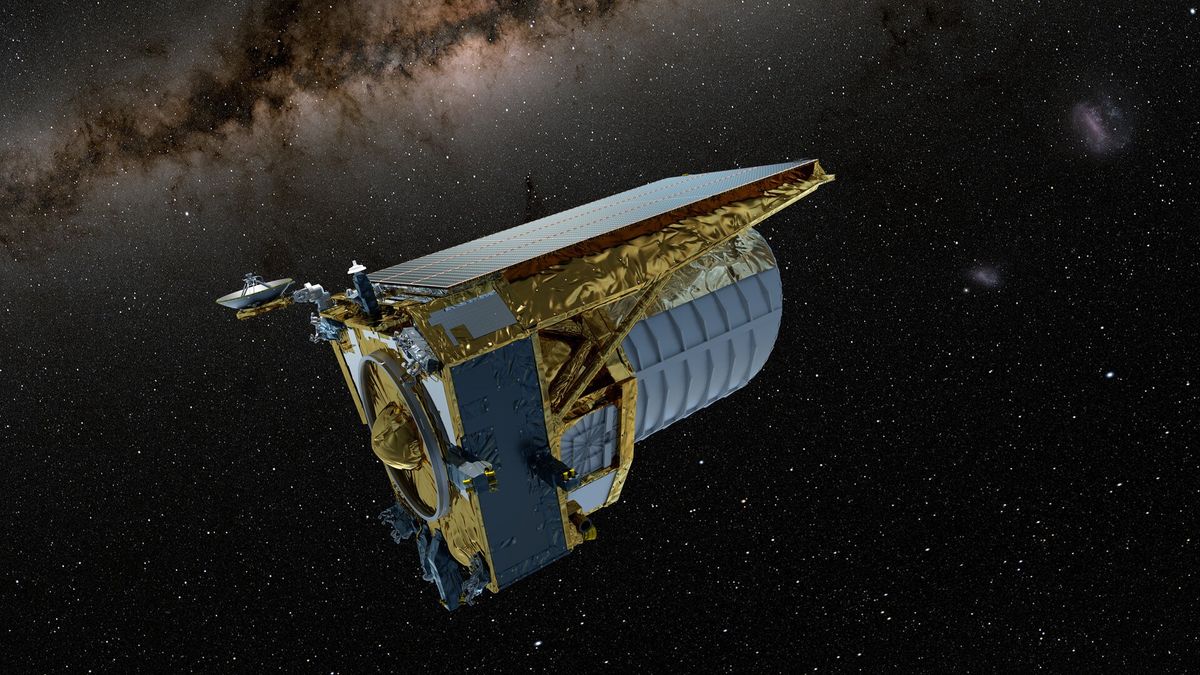 El telescopio del 'universo oscuro' de Euclides se está descongelando a un millón de kilómetros de distancia