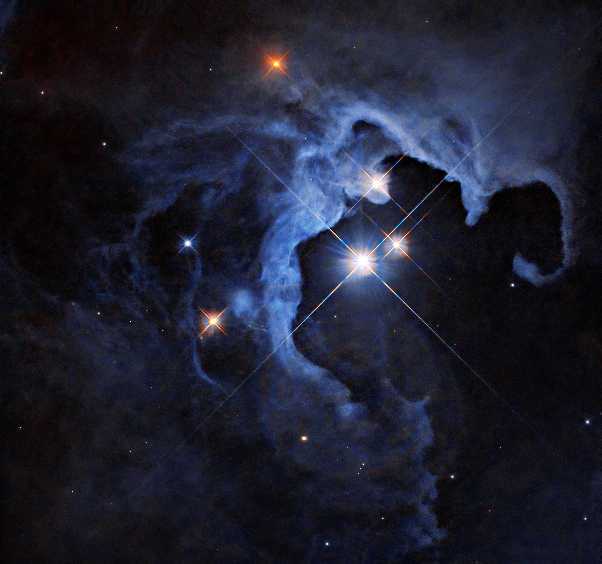 Hubble capta el nacimiento de una estrella similar al Sol