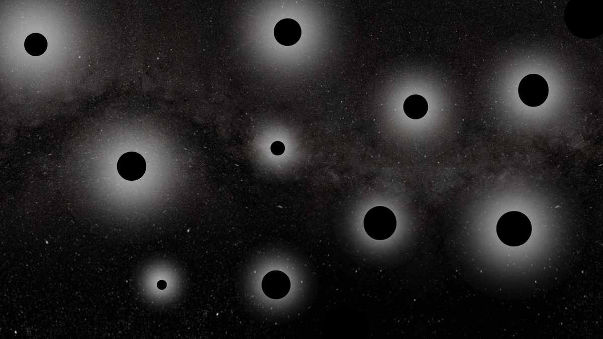 Si el Big Bang creó agujeros negros en miniatura, ¿dónde se encuentran?