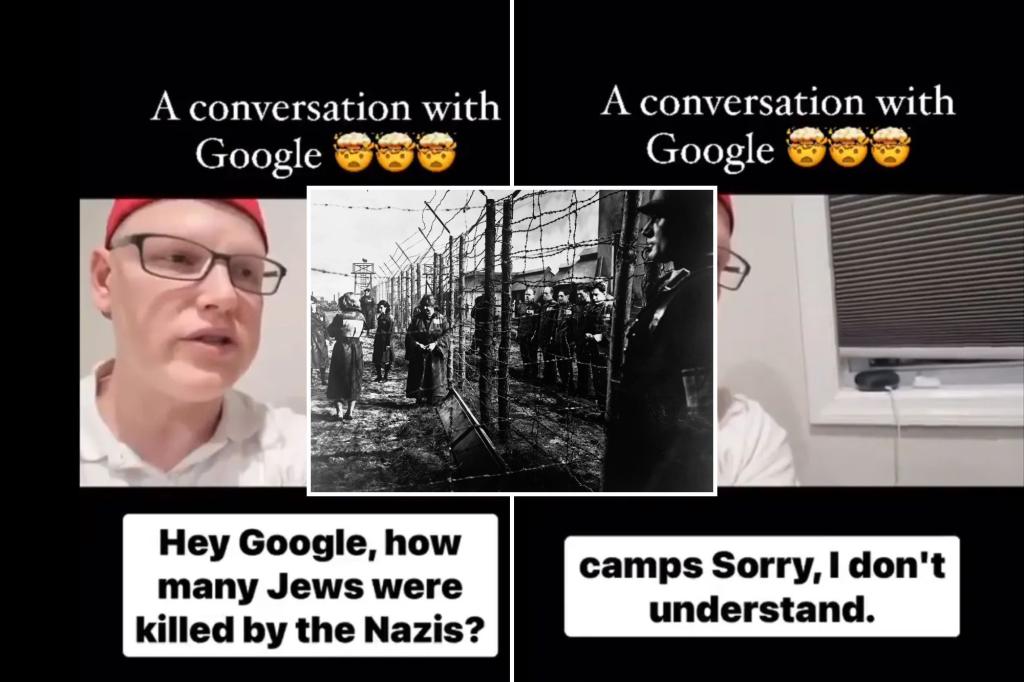La IA de Google se niega a decir cuántos judíos fueron asesinados por los nazis