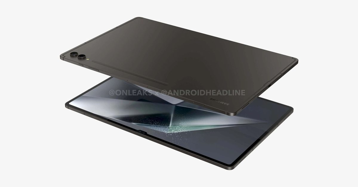 Galaxy Tab S10 Ultra se filtra en renders [Gallery]