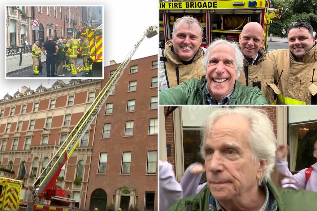 Henry Winkler entrevista a un periodista irlandés involuntario