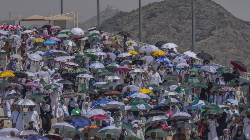 Muertes de peregrinos: Cientos de peregrinos mueren mientras aumentan las temperaturas en La Meca, Arabia Saudita