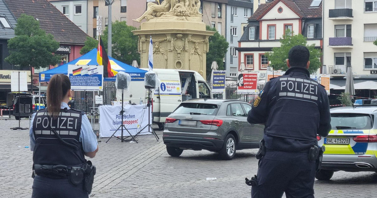 Un vídeo muestra a un activista antiislámico entre los apuñalados en un ataque con cuchillo en Alemania