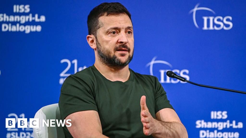 Volodymyr Zelensky acusó a Rusia y China de socavar la cumbre de paz