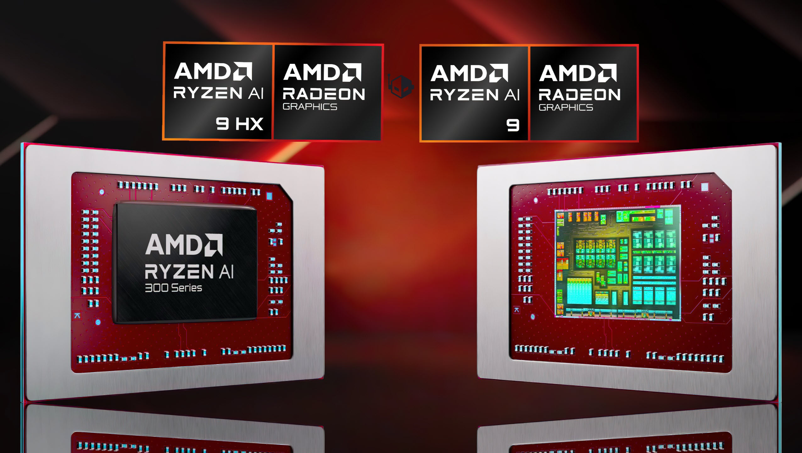 Combinando los núcleos de CPU Zen 5, GPU RDNA 3.5 y NPU XDNA 2, se capturó la primera toma del modelo