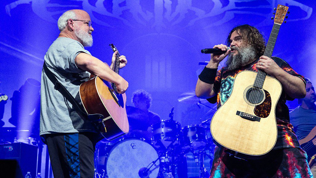 Kyle Gass (izquierda) y Jack Black de Tenacious D