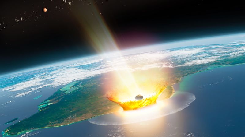 Chicxulub: Científicos determinan el tipo de asteroide que provocó la extinción de los dinosaurios