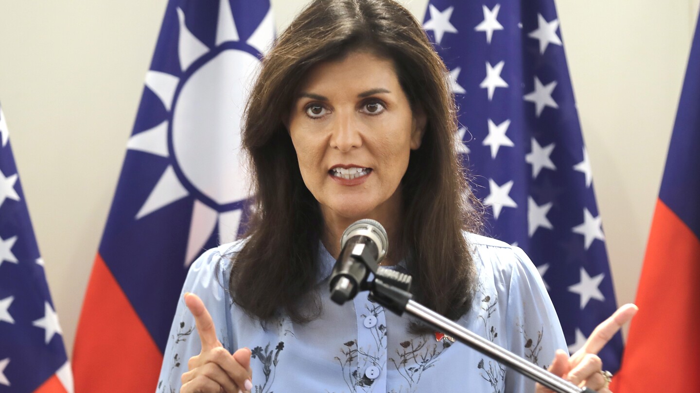 En Taiwán, Nikki Haley se pronuncia contra el aislacionismo y expresa su apoyo a Trump