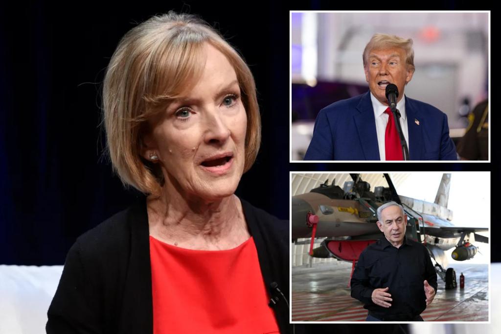 Judy Woodruff de PBS se disculpa por un informe falso sobre Trump tratando de persuadir a Israel para que abandone el acuerdo de alto el fuego.