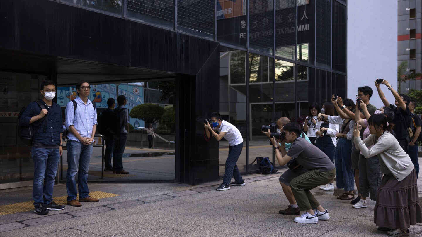 Periodistas condenados en caso de sedición en Hong Kong